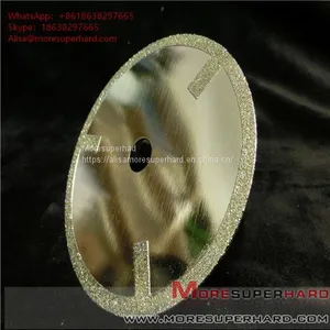 Electroplated Diamond Cutting Discs Have Very Sharp Cutting Performance and Generate Minimum Heat Alisa@moresuperhard.com thumbnail-2
