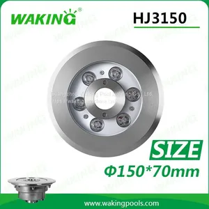 15W Underwater IP68 Waterproof LED Fountain Light thumbnail-1