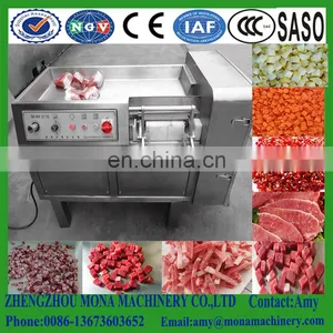 Fresh Pork Dicing Machine | Frozen Pork Dicer| Pork Cubes Dicing Machine thumbnail-5