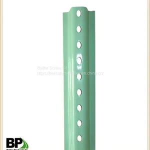 4' Galvanized U Channel Sign Post For Street and Road Signs thumbnail-1