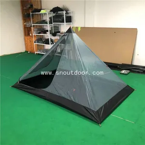 Outdoor 2 People Camping Mosquito Net Hiking Rodless Mesh Tents thumbnail-2