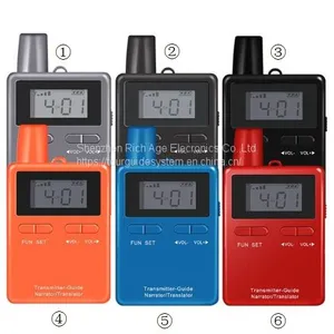 RC 2408 Two Way Wireless Tour Gudie System With Lanyard and Microphone & Earophone thumbnail-4