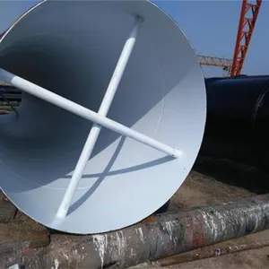 Conveying Fluid Petroleum Gas Oil Anticorrosion Round Welded Steel Pipe Plastic Coated thumbnail-1