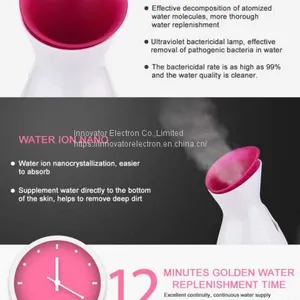 Usb Portable Rechargeable Mist Nano Facial Sprayer Nano Deep Moisturizing Handy Fine Facial Mist Sprayer thumbnail-4