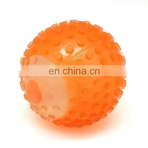 2020 New Arrival Dog Squeaky Whistle Ball With LED Lights thumbnail-6