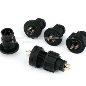 2-6pin 2+3pin Series Solder Waterproof IP67 Connectors thumbnail-3