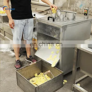 Snack Food Making Equipment Semi Automatic Plantain Chips Machine Small Potato Chips Machine Price thumbnail-5