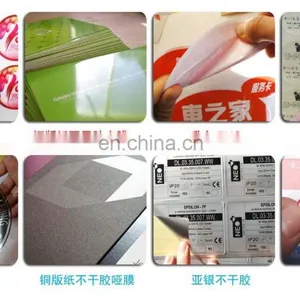 Glossy Adhesive Paper Flatbed Die Cutting Machine Fully Automatic With Hot Stamping,punching thumbnail-4