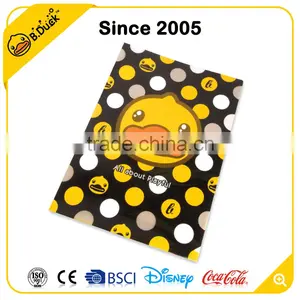Cute Animal Printing Plastic PP Material Hanging Hard Cover Paper File Folder thumbnail-2