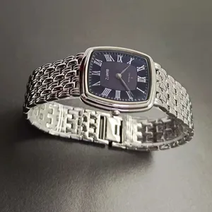 Stainless Steel Women Watches Man Fashion Ultrathin Quartz Watch Lady Gift Watch thumbnail-3