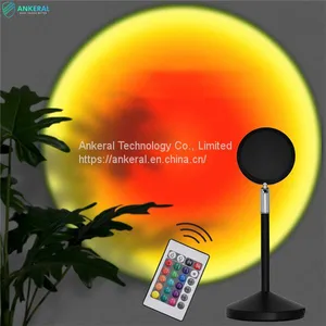 16 Colors Changing UFO Shape Design Sunset Projection Lamp Super China Factory thumbnail-1