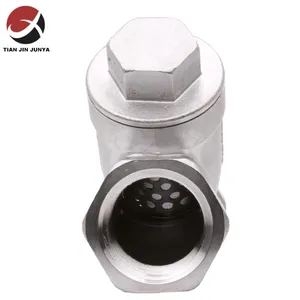 Y Strainer Stainless Steel 304 316 Plumbing Fitting Threaded for Gas Water Oil Steam Valve China Manufacturer thumbnail-1
