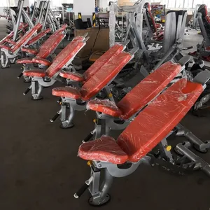 Wholesale High Quality Gym Fitness Super Flat/Incline/Decline Adjustable Weight Bench thumbnail-5