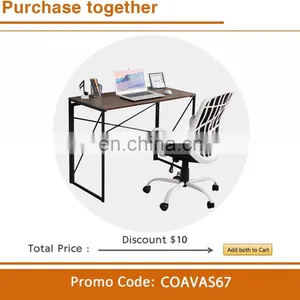 Hot Selling Workstation Wooden Luxury Simple Modern Executive Company Home Office Furniture Computer Laptop Table Desk For Sale thumbnail-3