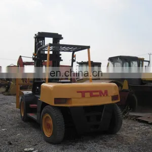 Used TCM FD100Z8 Forklift.10ton TCM Forklift for Sale in Shanghai thumbnail-1