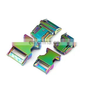Factory Wholesale Metal Quick Side Release Buckle Dog Collar Buckle For Dog Collar thumbnail-2