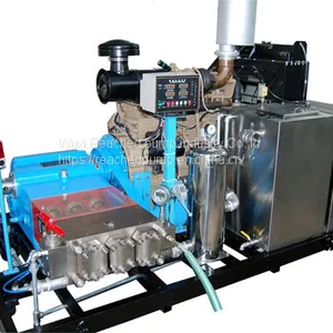 Heat Exchnager Cleaning High Pressure Cleaner,high Pressure Water Jet Cleaner WM3Q-S(60lpm,1400bar) thumbnail-1