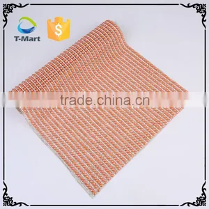 New Fashion Products Bling Bling Crystal Mesh Fabric Rhinestone Crystal Trimming thumbnail-2