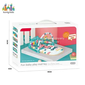 SQ Kids Toys Baby Play Mat Juguetes Para Bebes Learning Sensory Baby Toys Kick and Play Piano Baby Gym thumbnail-5
