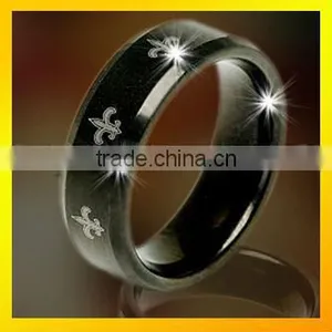 Laser Engraving Celtic Tungsten Carbide Rings thumbnail-1