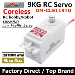DM-CLS119TD 42g/0.09s/8.3kg.cm Coreless Digital 9kg Low Profile rc Servo thumbnail-1