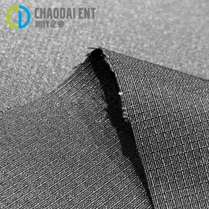 PU Coated 100% RPET Fabric Made From Recycling PET Plastic Bottle Oxford Plain Woven Dyed 300D Recycled Polyester Fabric thumbnail-4