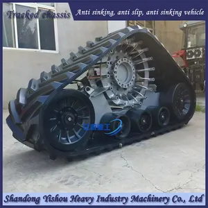 Conquer Muddy Farmland Worldwide! Large Harvester Tractor Modified With Rubber Half Track, Anti Slip and Anti Sinking, Selling Well Overseas thumbnail-3