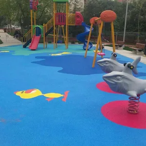 UV-resistant Epdm Rubber Applications Kindergarten Playground thumbnail-2