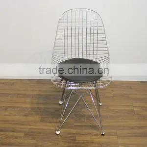 DKR Wire Chair Dining Room Modern Metal Chair thumbnail-2