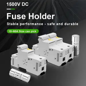 Solar 1500V DC Fuse Holder With 100A Fuse UL Certification thumbnail-1