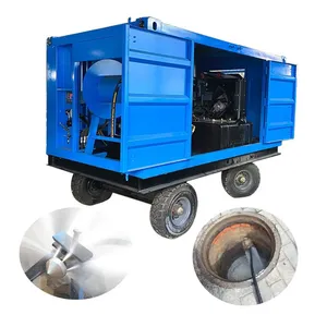 RELIABLE Large High-Pressure Cleaner Sewer Drain Pipe Cleaning Machine Efficiently Unblocks Blocked Pipelines New thumbnail-1