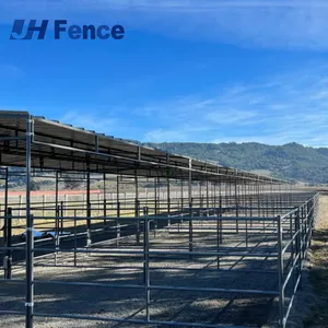 America 6ft 10ft 12ft Galvanized Cattle Yard Horse Fence Corral Panel With Factory Price thumbnail-4