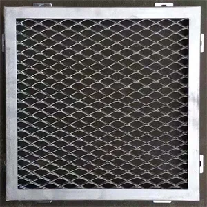 Galvanized Carbon Steel Expanded Mesh for Walkway Grating & Zoo Fencing Solutions thumbnail-3