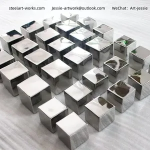 Stainless Steel Wall Ornament Sculpture for Indoor Spaces thumbnail-3
