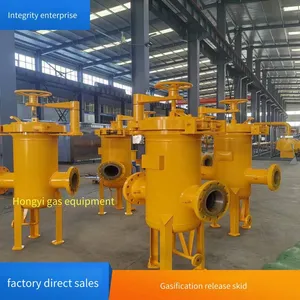 Gas Pressure Regulating and Metering Cabinet, Natural Gas Pressure Regulating Box, Pressure Regulating Device, Pressure Reducing Equipment, Metering Skid thumbnail-5