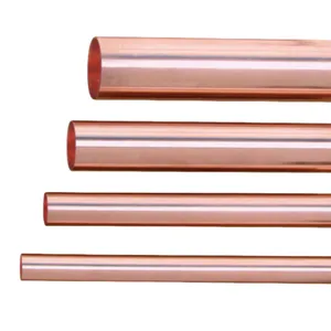 High Thermal Conductivity Seamless Copper Tube Manufactured From C11000 Copper Material thumbnail-1