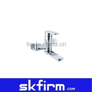 Brass Wall-mounted Shower Faucet Mixer thumbnail-1