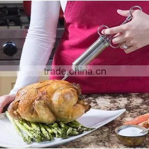 Stainless Steel Barbecue Meat Injection Needle thumbnail-1