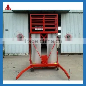 300-1000kg Double Column Aluminium Alloy Lift Platform/mobile Hydraulic Lift Platform thumbnail-1