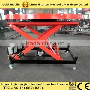 With CE Certificate High Quality Hydraulic Scissor Lift Stage/7m thumbnail-3