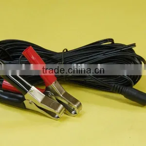 DC 5.5 X2.1 to 30A Battery Clip Cable Assembly thumbnail-1