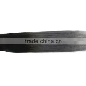 Dark Roots Human Hair Ombre Brazilian Hair Weave Pink Gray and Black Ombre Hair Extensions thumbnail-3