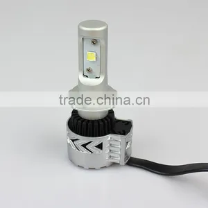 Strong Waterproof System H7 Auto Led Headlight, Double Heat Dissipation Led Car Light thumbnail-2