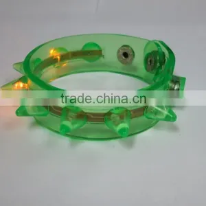 2017 Light-Up Flashing Bracelets Led Bracelet Led Silicone Bracelet thumbnail-1