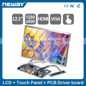 Raspberry pi Lcd Moitor 12.1inch Linux Resistive Touch SKD Lcd Screen Module thumbnail-3