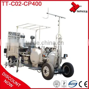 Driving Type Cold Paint (2-component) High Pressure Airless Spraying Road Marking Machine thumbnail-1