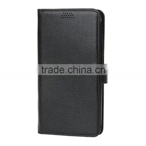 MMT Flip Leather Case for HTC M10 Wallet Cover With Card Slot Photo Frame PU Wallet Case Litchi Grain Style MT-5664 thumbnail-5