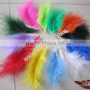 Wholesale Cheap DIY Craft Turkey Marabou Feather For Feather Mask And Feather Boa thumbnail-6