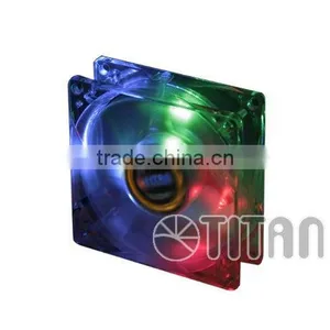 LED FAN Red/Blue/Green DC Fan Cooling Fan Brushless Fan thumbnail-1