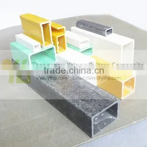 Fiberglass Pultrusion Rectangular Hollow Pipe Tube thumbnail-1